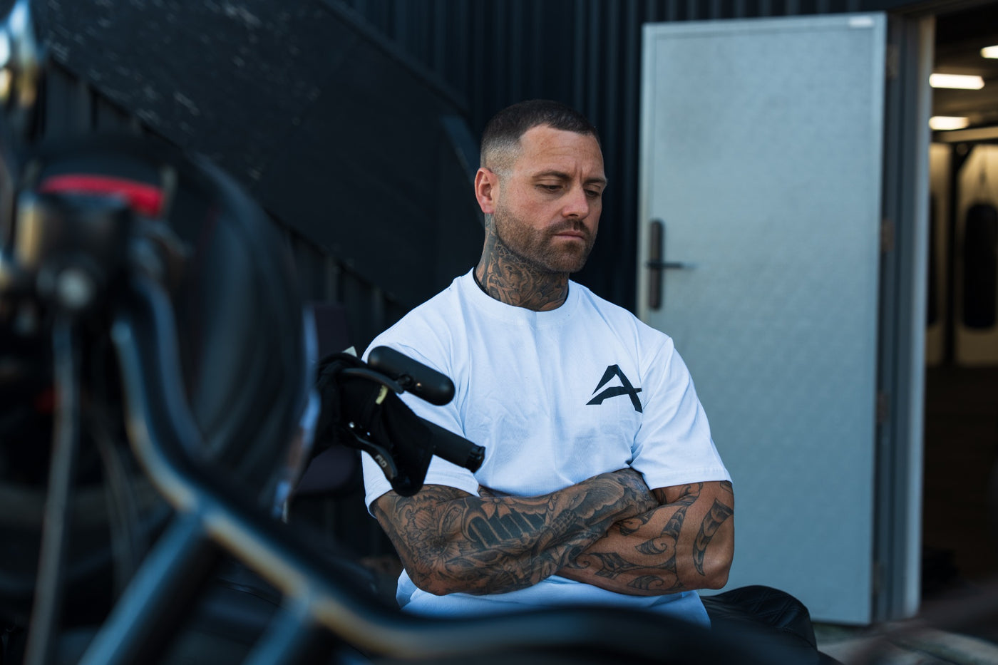 White Built Different Tee
