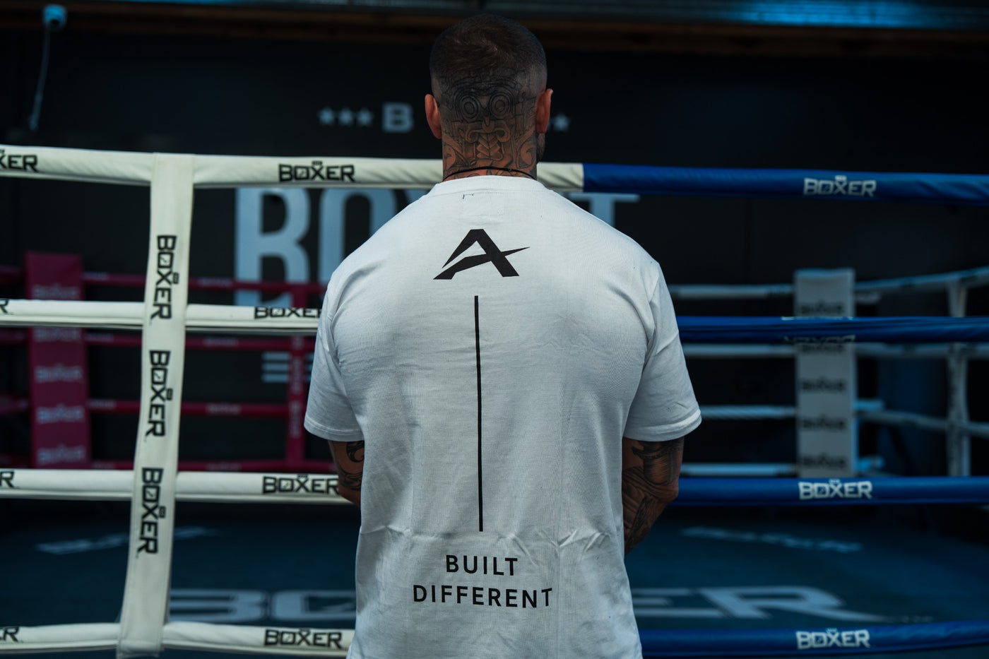 White Built Different Tee
